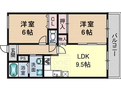 ツインゲート【4階】の間取り