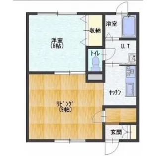 T&KⅡ【303号室】の間取り