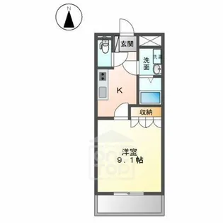 ヴェルジェ【1階】の間取り