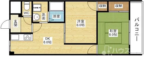 菅原大発マンション【2階】の間取り