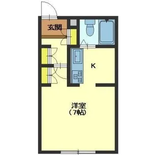 千代台レジデンス真【305号室】の間取り