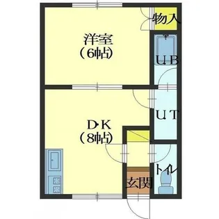 サンシティタカダ【101号室】の間取り