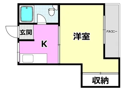 玉木マンション【2階】の間取り