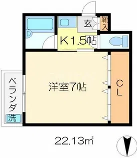 TAISEI都【3階】の間取り
