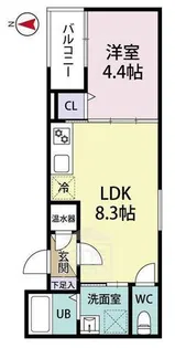 アーク美沢【3階】の間取り