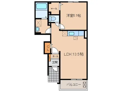 プリマヴェーラⅠ【1階】の間取り