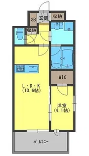 LA GRACE 千林大宮【7階】の間取り
