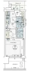 エステムプラザ福島ジェネル【5階】の間取り