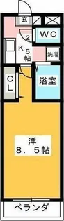 A・City宇頭【1階】の間取り