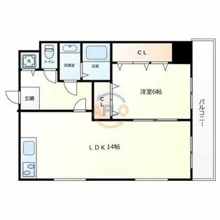 メディカル瓦屋町【2階】の間取り