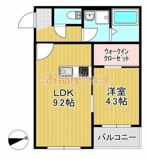 Brave Base花畑駅南【203号室】の間取り