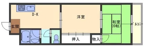 GM本通【1階】の間取り