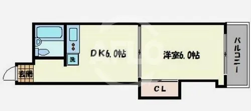 メゾンブランカ【9階】の間取り