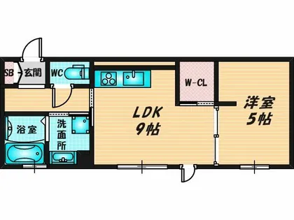 ラピスラズリ【1階】の間取り