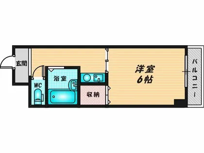 エーデルハイム東花園【1階】の間取り