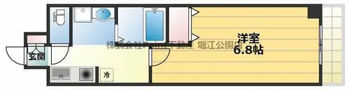 サウスヒルズ難波Ⅲ番館【4階】の間取り