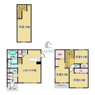 FORENA COURT高宮【102号室】の間取り