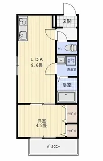 Grazioso戸畑【1階】の間取り