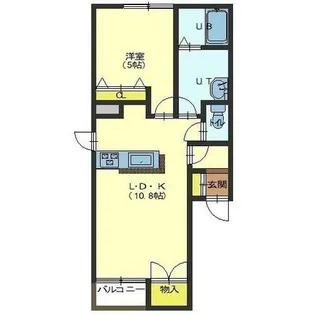 ロブスト駒場【101号室】の間取り
