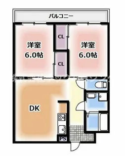 サンハイツⅠ【2階】の間取り