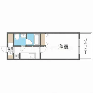 S-FORT江坂垂水町【8階】の間取り