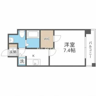 T’s SQUARE城東野江【8階】の間取り