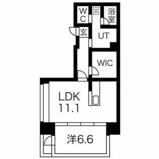 GC覚王山【3階】の間取り