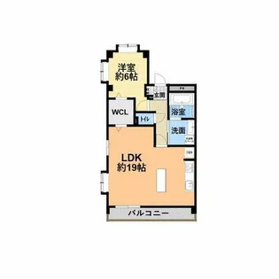 ダイアパレス南明町弐番館【2階】の間取り