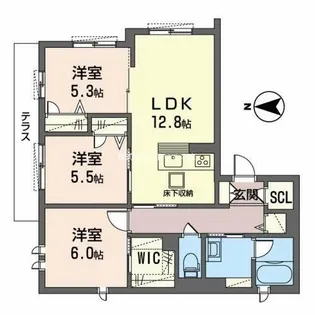 Soarezo【1階】の間取り