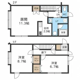 パシャ12【1階】の間取り