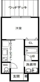 協同レジデンス摂津富田【7階】の間取り