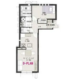 ユアメゾン神田【1階】の間取り