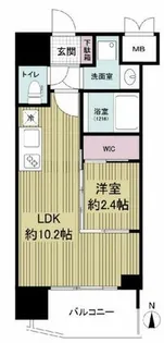 セレニテ本町東リアン【14階】の間取り