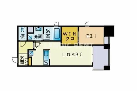 ブラン・スタイル博多【3階】の間取り