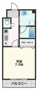 エルカーサ正雀Ⅰ【2階】の間取り