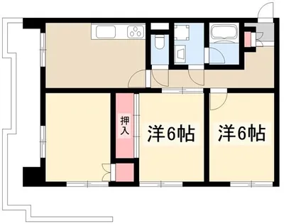 ISM徳川RESIDENCE【306号室】の間取り