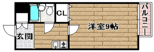 エクセルコート水無瀬【3階】の間取り