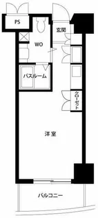 県庁前シティピアエクセル30【1207号室】の間取り