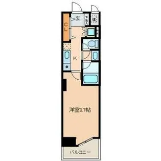 CASA+α名駅南【301号室】の間取り