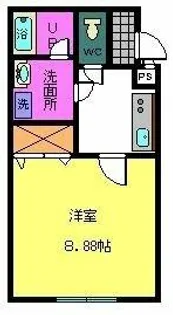 COZY HOUSE, GUMINOKI【2階】の間取り
