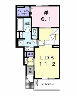 ライグッド V【1階】の間取り