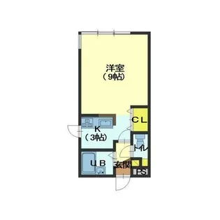 ノースコート深堀Ⅰ【301号室】の間取り