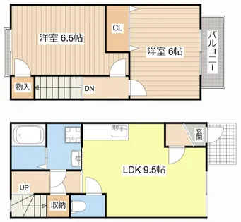 ル・プランタン深川【3号室】の間取り
