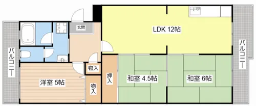 KORIN【2階】の間取り