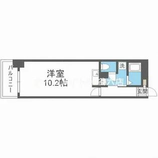 ロネスタ新深江【2階】の間取り