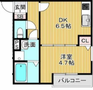 メゾンCOCO垂水【2階】の間取り