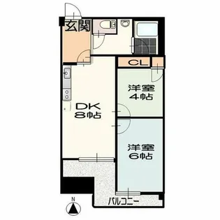 fメゾン吹上【4階】の間取り