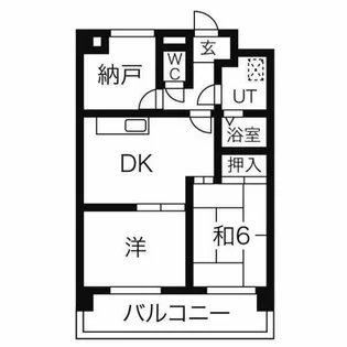 橘AKビル【10階】の間取り