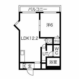 メゾン和幸【4階】の間取り