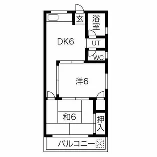 早瀬ビル【5階】の間取り